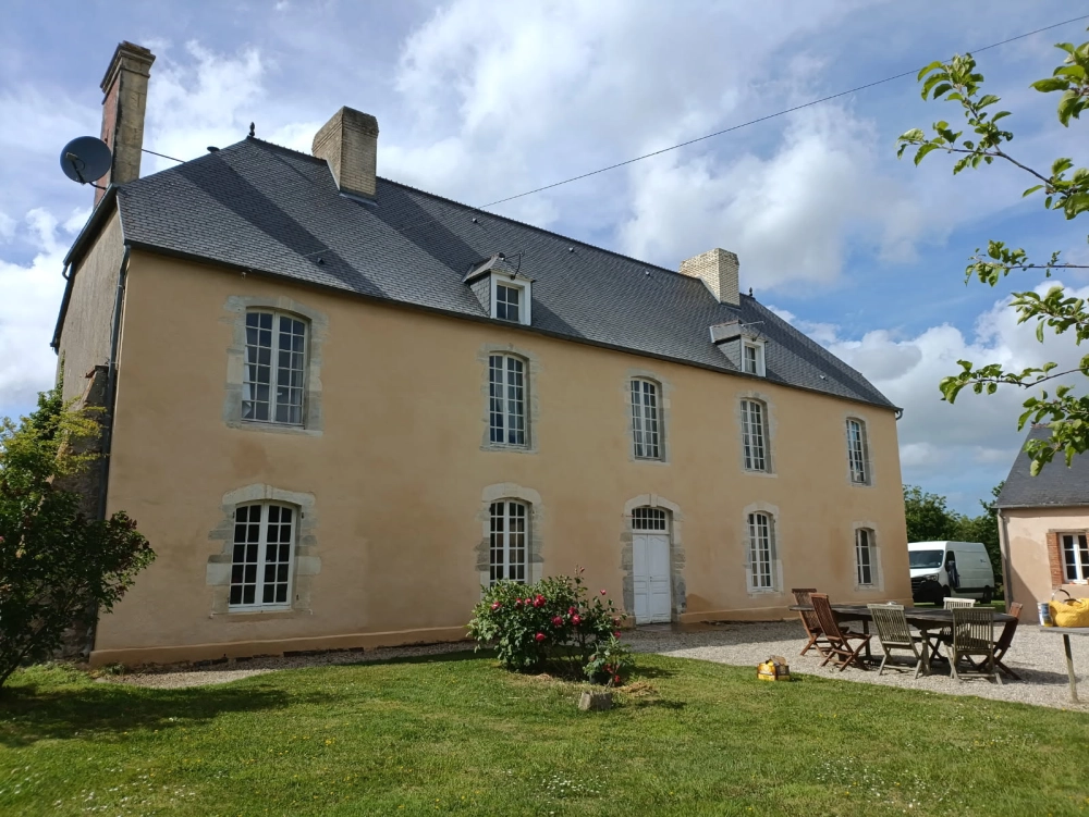Enduit à la chaux en Normandie