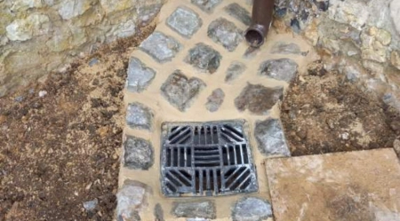 Fil d'eau pavé Bezu la Forêt