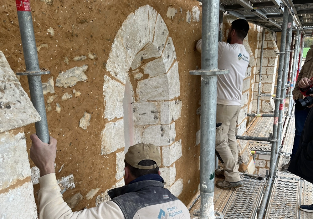 Finition des enduits Vitot (27)