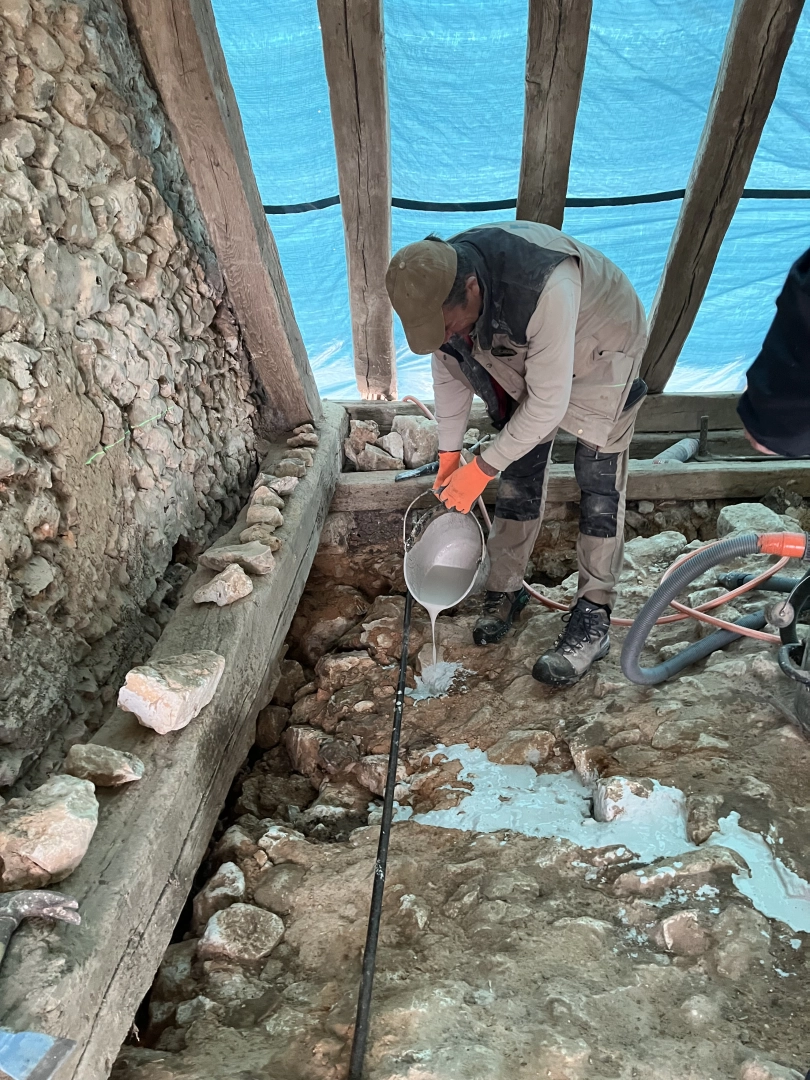 Coulinage voûtes Vitot (27)