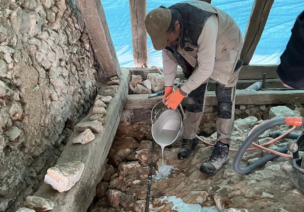 Coulinage voûtes Vitot (27)