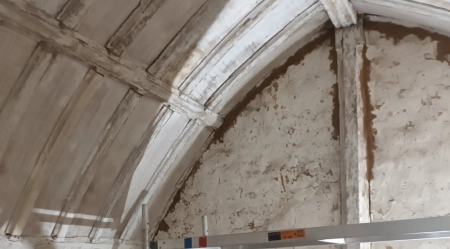 Tympan chaux - chanvre Bezu la forêt (27)